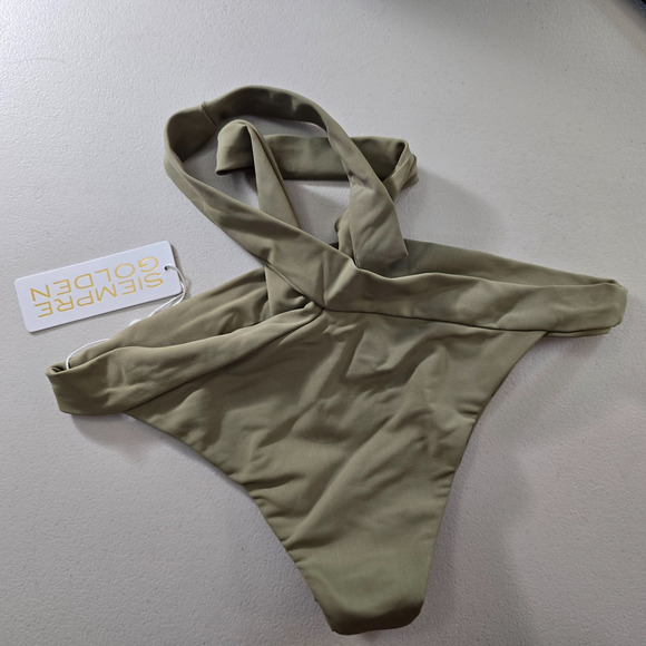 Colorful Swim Bundle Women's S-M 9 Pieces 6 Tops & 3 Bottoms / 8 Are NWT - Picture 6 of 15